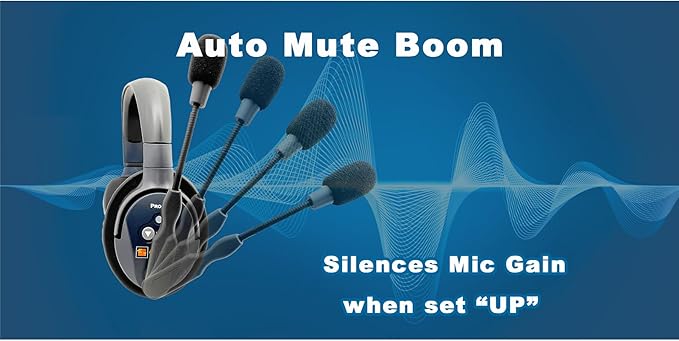 Eartec Ultralite PRO16-DR Dual Ear Add-On or Replacement Remote Headset - Image 8