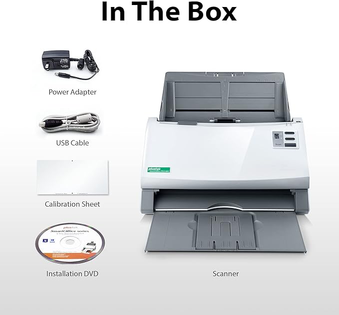 Plustek PS3140U Duplex Document Scanner, Citrix Ready & Twain Support - Image 8