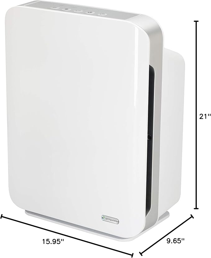 GermGuardian HEPA Air Purifier for Home, Large Rooms up to 1760 Sq. Ft. - Image 9