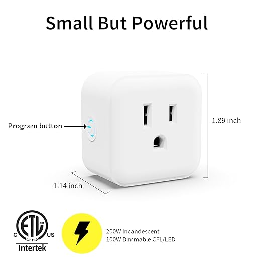 Minoston Z-Wave Outlet Dimmer, 800 Series Z-Wave Smart Plug, Z-Wave Hub Required - Image 8