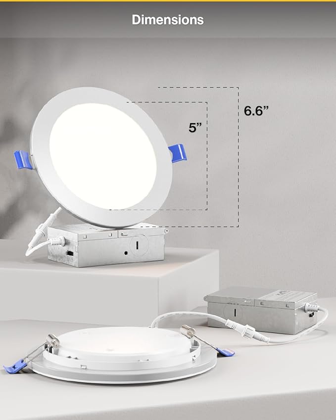 Sunco 6 Inch LED Recessed Light - Image 7