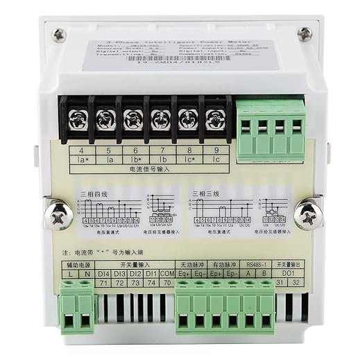 Three-phase Multifunctional Digital Energy Meter, High Accuracy Voltage Current - Image 8