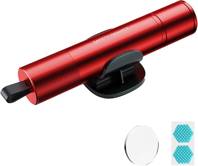 MOTORBUDDY Window Breaker Seatbelt Cutter, Car Window Breaker Tool, Emergency - Image 8