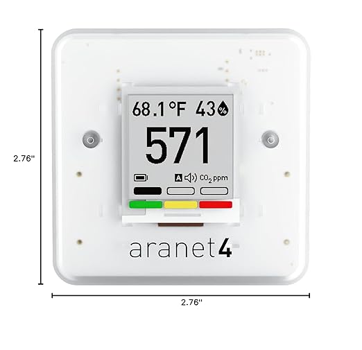 SAF Aranet4 Home: Wireless Indoor Air Quality Monitor - Image 10