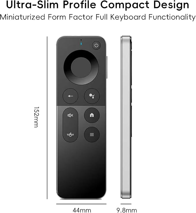 iPazzPort Bluetooth Air Mouse Remote Keyboard, 2.4G Wireless Keyboard Combo - Image 8
