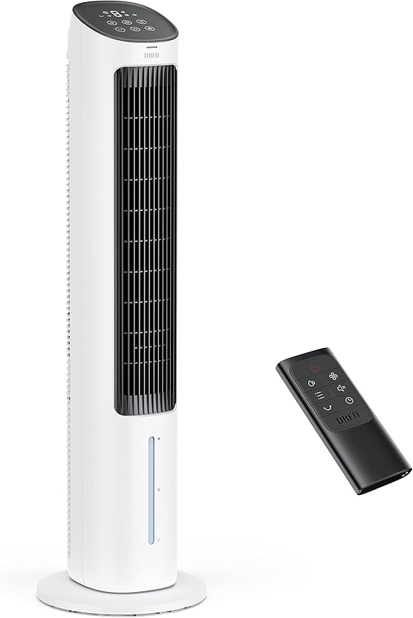 DREO Evaporative Air Cooler, 40” Cooling Fans that Blow Cold Air, 2023 Upgrade by DREO