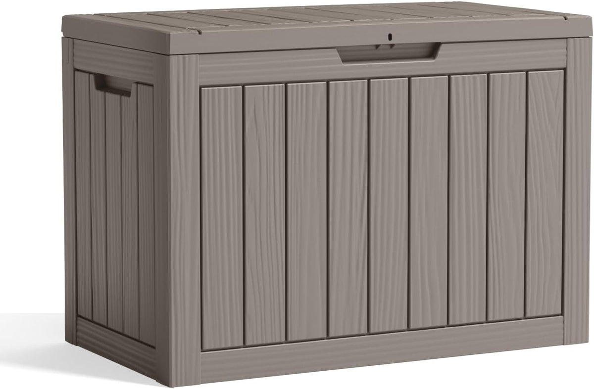 55 gal outdoor storage box waterproof lockable deck, main product view