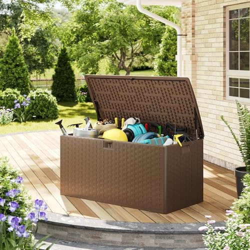 idealhouse 100 gal waterproof blow molded resin deck, view 9