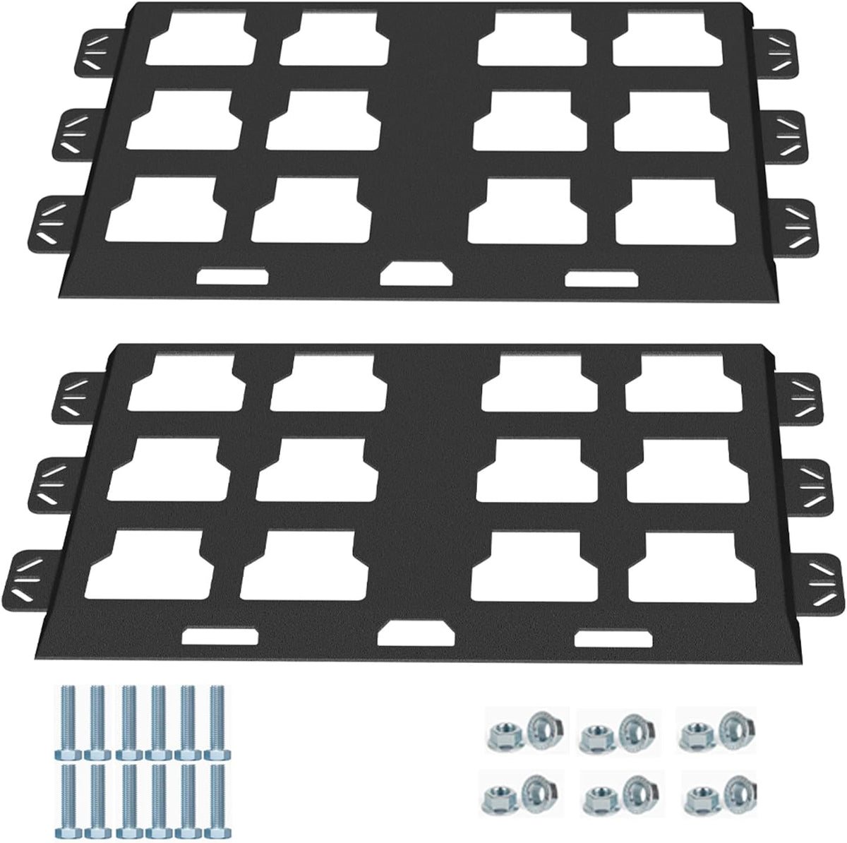 mounting plate compatible with milwaukee packout, full plate-black-2, main product view