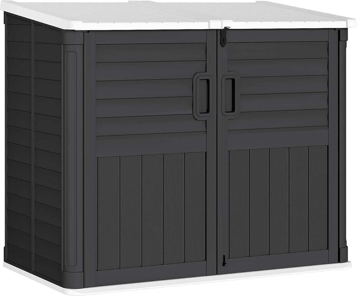 greesum outdoor trash can storage shed, 34 cu.ft, main product view