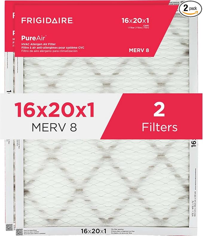Frigidaire PureAir® 16" x 20" x 1" MERV 8 Allergen Air Filter by Frigidaire