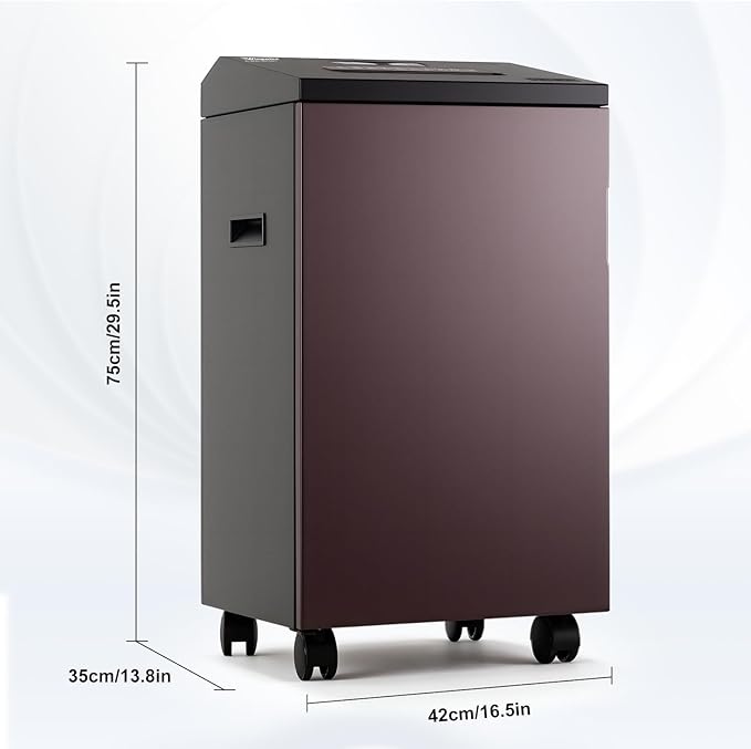 P-7 High Security Paper Shredder Heavy Duty, 5-Sheet Super Micro Cut, 11.9 - Image 9