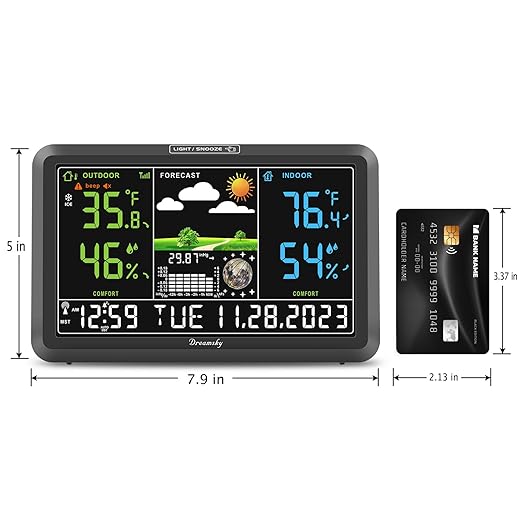DreamSky Weather Station Indoor Outdoor Thermometer Wireless - Image 9
