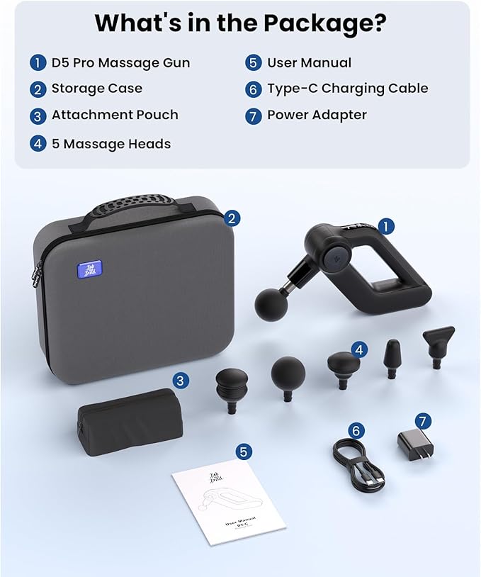BOB AND BRAD D5 Pro Massage Gun - Image 8
