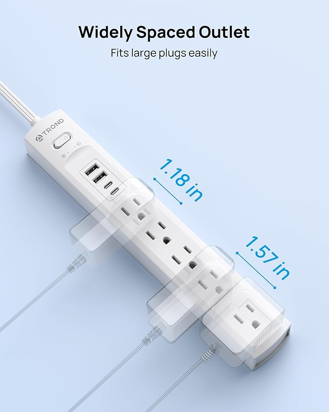 TROND Surge Protector Power Strip - Image 7