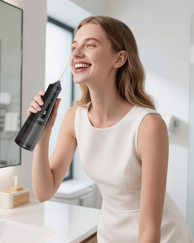 Lumiflexa Water Dental Flosser for Teeth Pick, Cordless Flosser for Travel - Image 7