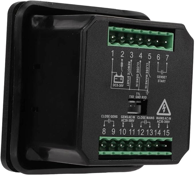 Fafeicy IP54 ATS220 AC30‑300V Mains Genset Power Controller Automatic Switch - Image 9