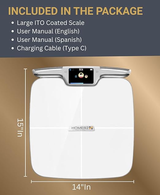 Homerz Body Fat Scale – Smart Scale - Image 9