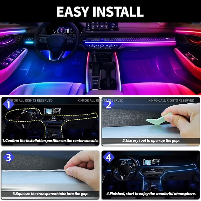 Ambient Lighting Car Led Lights Interior - Image 9