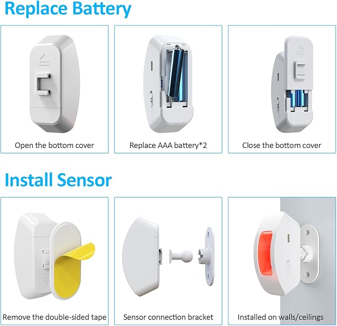 Wireless Motion Sensor Alarm Indoor: Motion Detector Alarm - Image 7