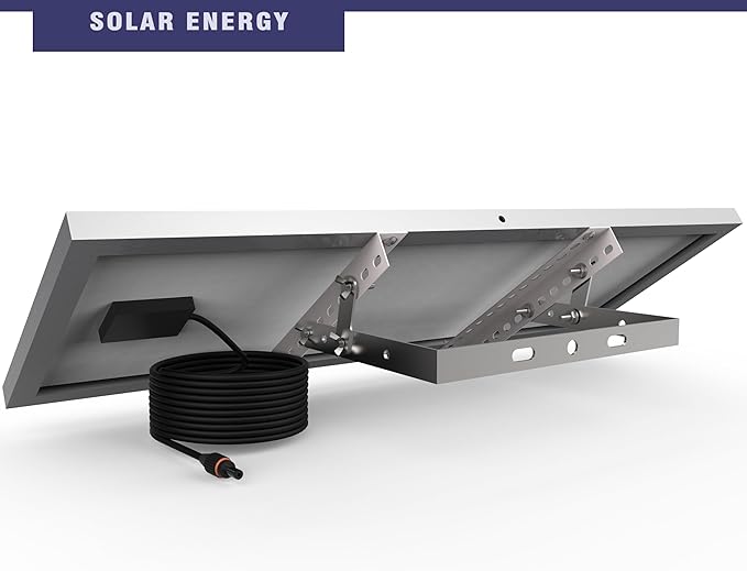 Blütezeit 1400lb Sliding Gate Opener, Solar Power | WiFi Control | Built-in - Image 8