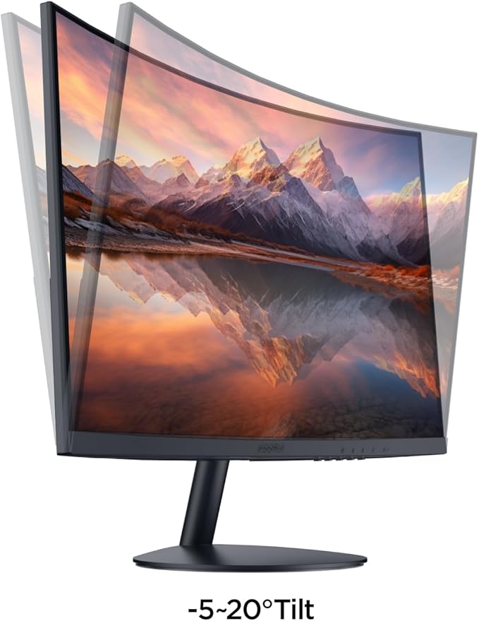 KOORUI 24 inch Curved Monitor, Full HD 1080P Curved Computer Monitor, 100Hz - Image 8