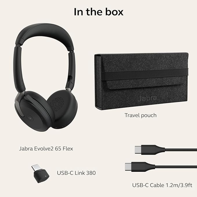 Jabra Evolve2 65 Flex Wireless Stereo Headset - Image 7