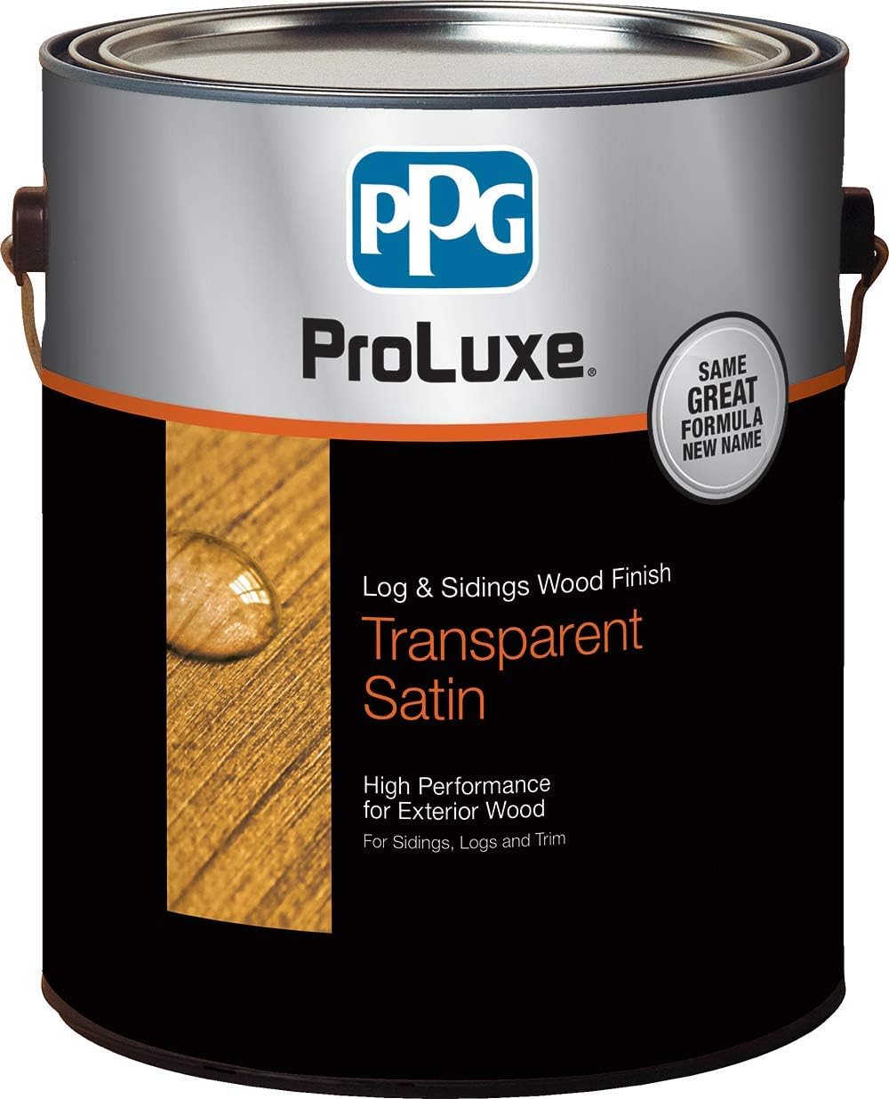 PPG ProLuxe Log and Siding Wood Finish, 1 Gallon, 005 Natural Oak