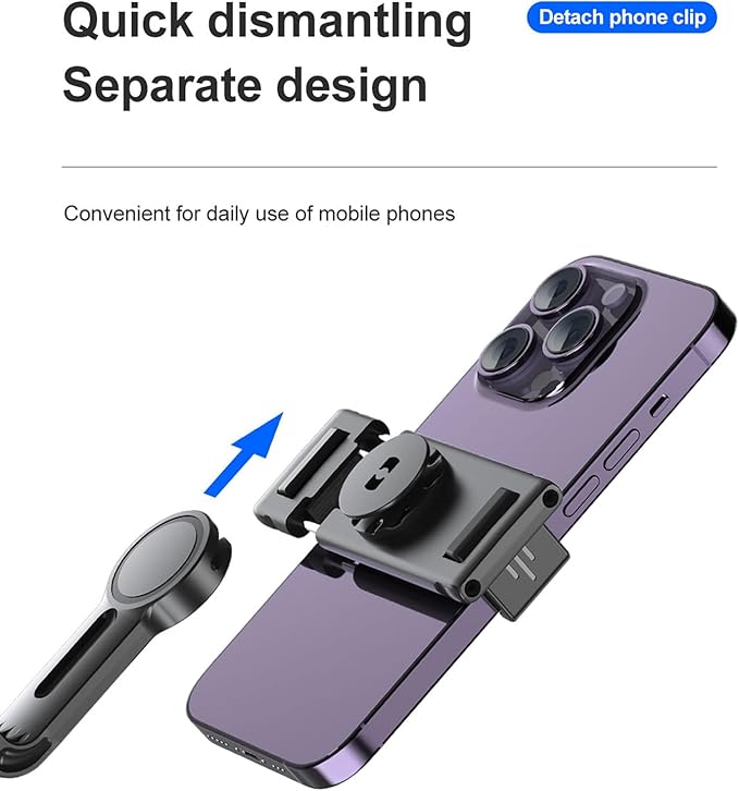 MQOUNY Auto Tracking Phone Holder, 360° Rotation Phone Camera Mount Smart - Image 7