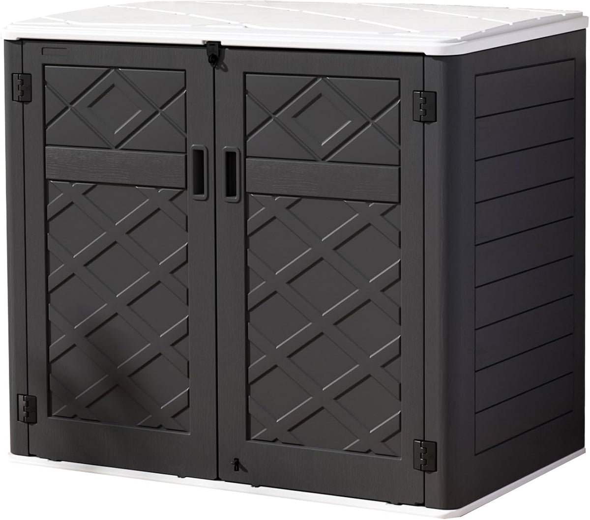 mrosaa resin outdoor storage shed, 38 cu.ft outdoor, main product view