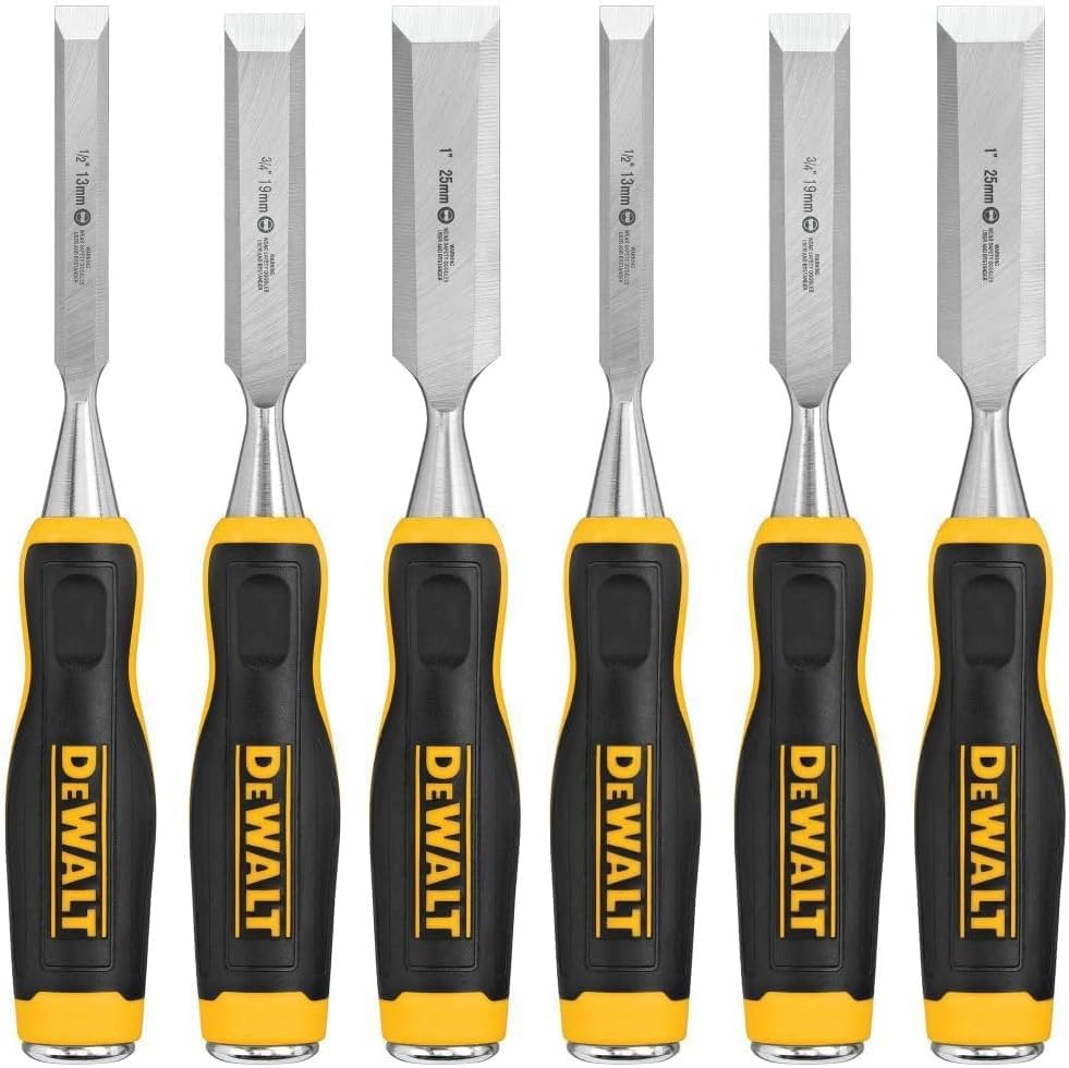 Dewalt Pro Wood Chisel Set 3 Piece (Pack of 2)