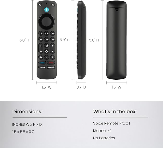 IDGPUW Replacement Remote Control - Image 9