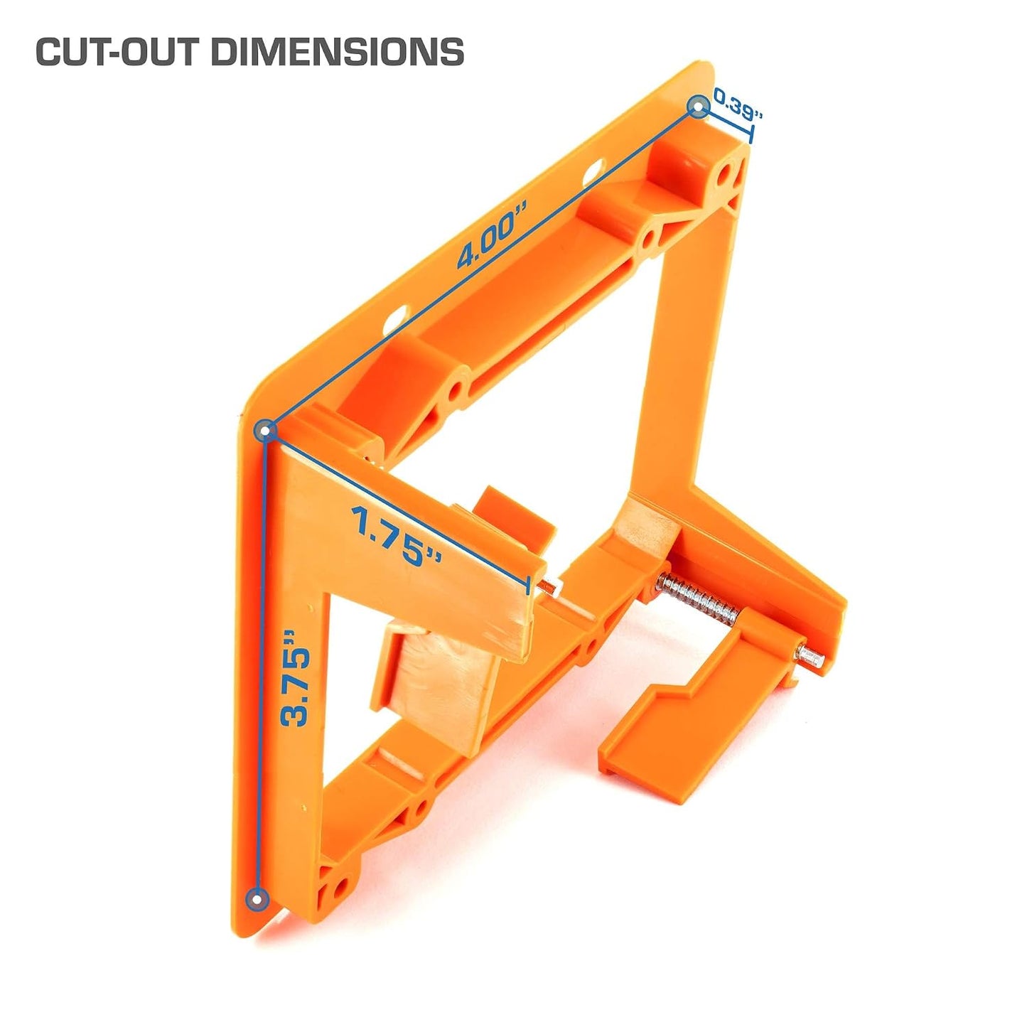 Low Voltage Mounting Bracket 2 Gang Multipurpose Drywall Mounting Wall Plate Bracket – Dual Gang