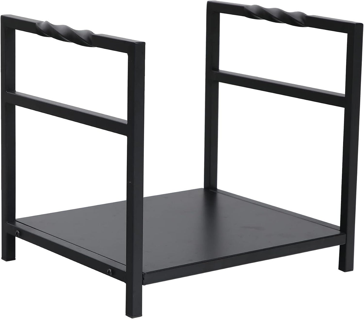 mfstudio firewood rack outdoor indoor, iron fire wood, main product view