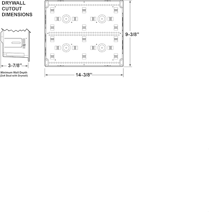 Legrand - OnQ Cable Management, In-Wall Media Box, Dual Purpose Structured - Image 12