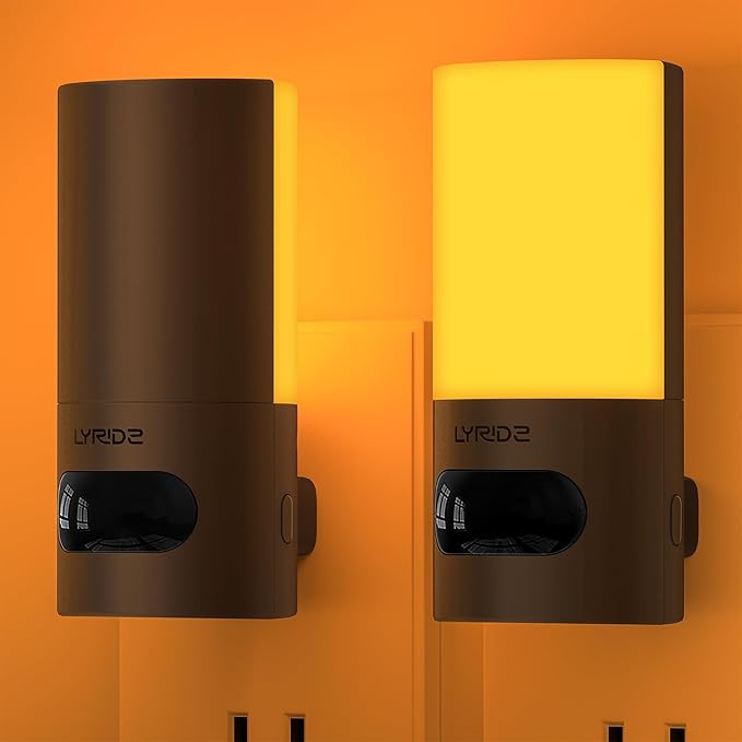 Lyridz Plug-in LED Amber Night Light - Image 9