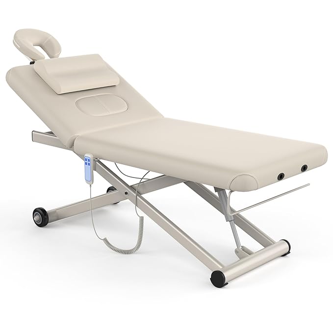 Heavy Duty Electric Massage Table, Electric Lift and Electric Backrest 2 Motor - Image 9