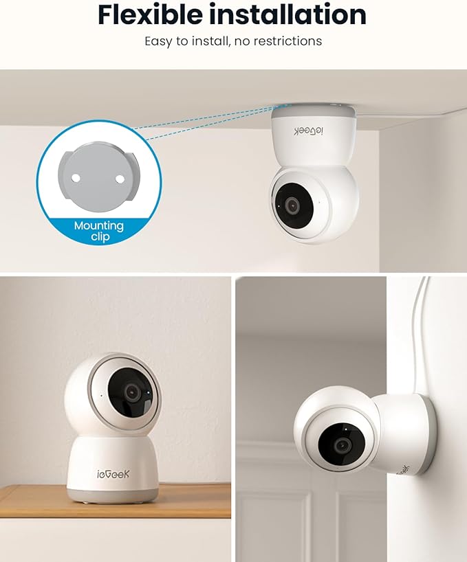 ieGeek 2K Indoor Security Camera, 5G/2.4G WiFi Pet Cameras - Image 9