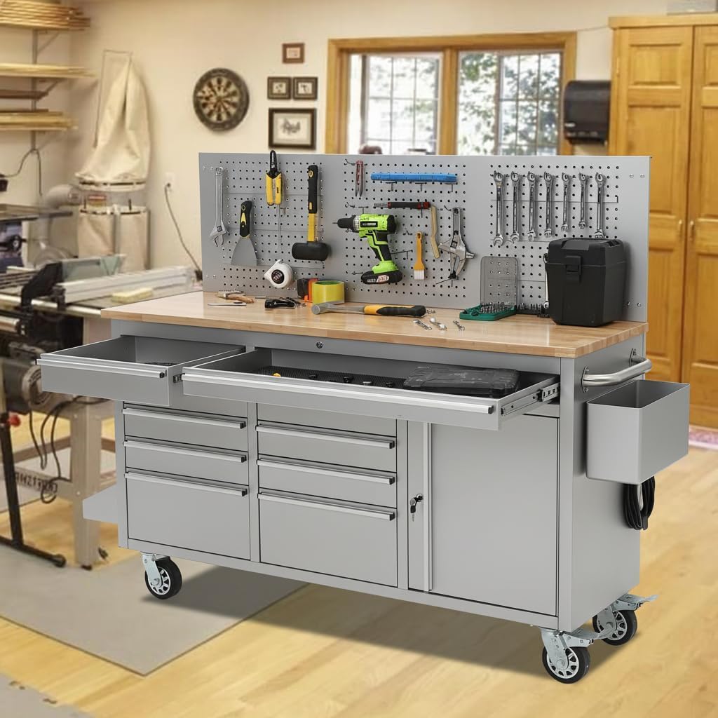 tool chest, 61 inch tool box mobile 9, package contents