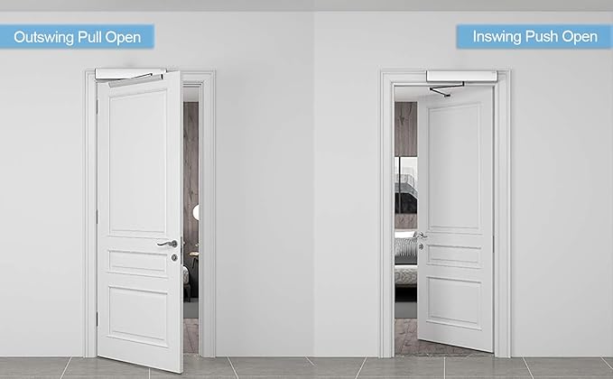 Olideauto DSW120 Electric Swing Door Opener Touchless Hand Sensor Open - Image 7