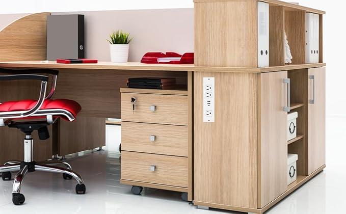 Recessed Power Strip, Furniture Drawer Outlet - Image 8