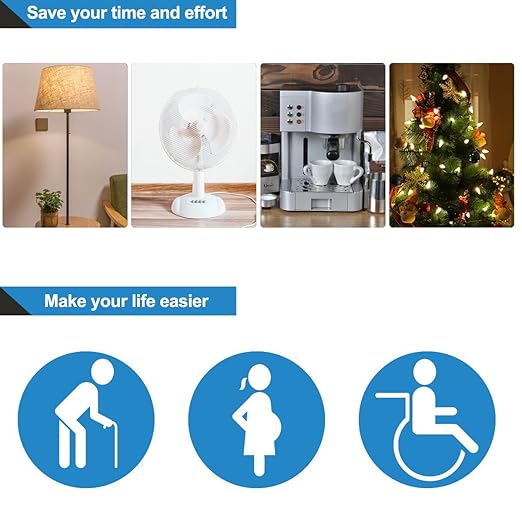 DEWENWILS Remote Control Outlet Wireless Wall Mounted Light Switch, Electrical - Image 8