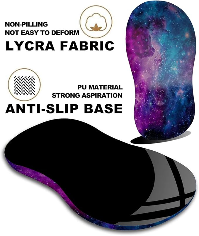 KUOSGM Mouse Pad Wrist Support, Ergonomic Mouse Pad - Image 6