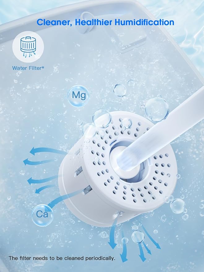 MONISEN 26L/5.7Gal Humidifier Large Room 3000 ft², Supersized Cool Mist - Image 9