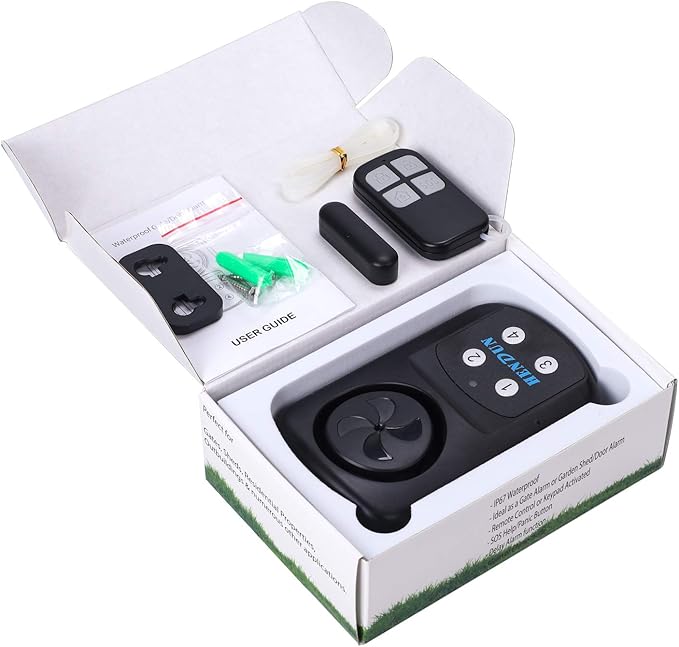 HENDUN Outdoor Door Alarm with Remote Keypad, Waterproof IP67, Inground Pool - Image 9