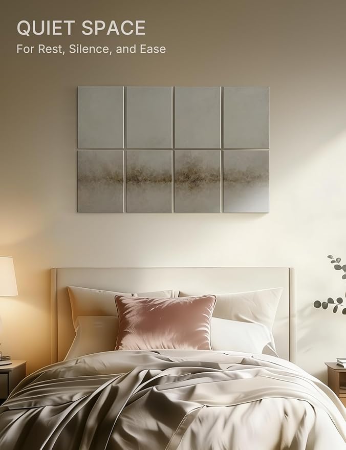 Wall Art Acoustic Panels, Decorative Sound Absorbing Panels - Image 6