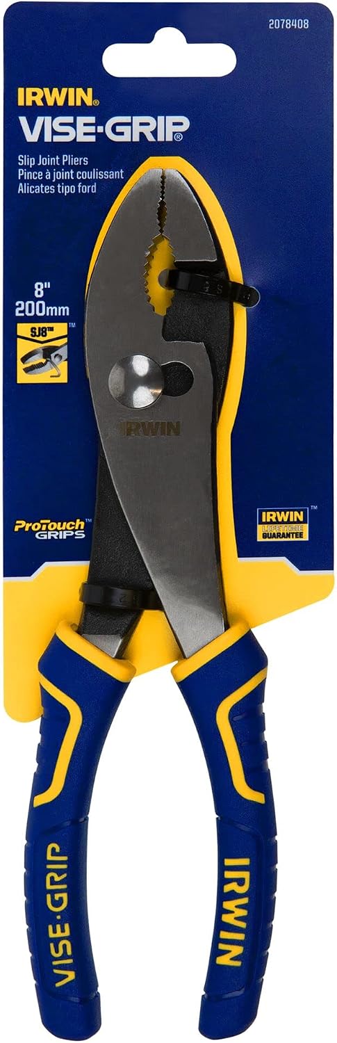 IRWIN VISE-GRIP Pliers Set, Slip Joint, 8-Inch (2078408) (Pack of 2)