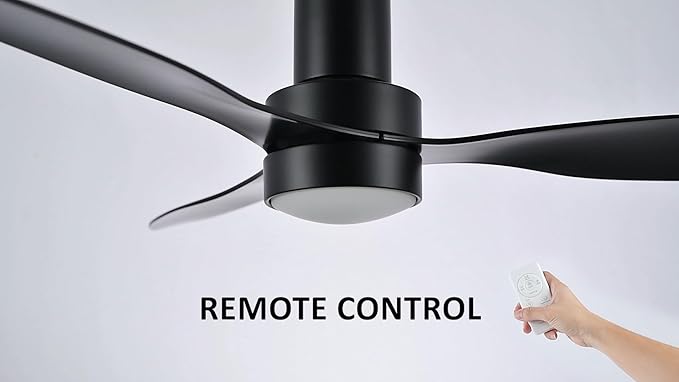 SMAAIR Ceiling Fan with Light and Remote Control 52 Inch, Flush Mount Ceiling - Image 7