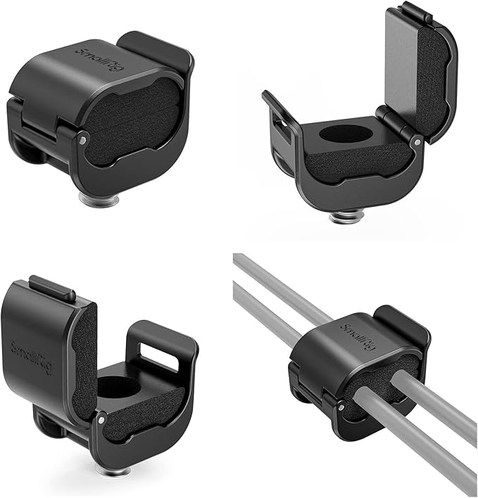 SmallRig Camera Clamp for HDMI/SDI/Microphone Cable, DSLR Camera Cable Lock - Image 9