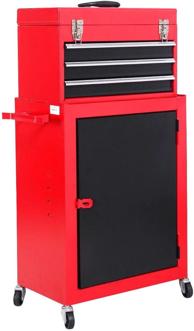 mini tool chest & cabinet storage box rolling, main product view